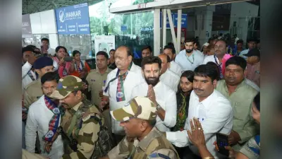 रांची पहुंचे केंद्रीय मंत्री चिराग पासवान, लोजपा के फिर बने राष्ट्रीय अध्यक्ष