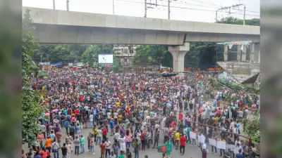 भ्रष्टाचार, अत्याचार और आरक्षण के मुद्दों पर इंडिया गठबंधन का मधेपुरा में जोरदार प्रदर्शन!