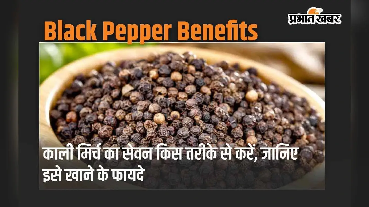 Black Pepper Benefits: काली मिर्च खाने से क्या होता है? जानिए किस तरीके से करें काली मिर्च का सेवन