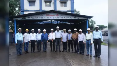 बीइएमएल चेन डोजर मॉडल बीडी-155 का सफलतापूर्वक ओवरहाल किया