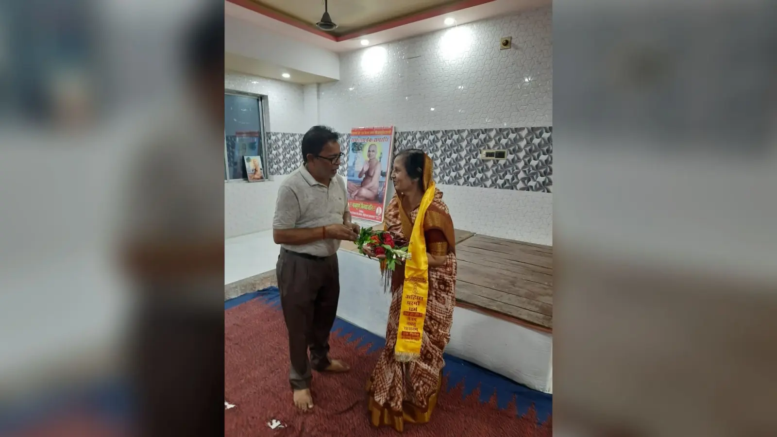 जैन समाज ने पदाधिकारी को किया सम्मानित