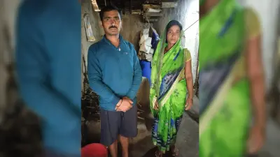 खपरैल मकान धंसा, बाल-बाल बच्चा परिवार