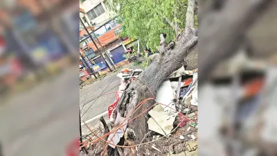 Ranchi News : राजधानी के बड़े इलाके में बिजली गुल रही, पानी के लिए तरसे लोग