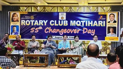 डॉ विवेक बने रोटरी क्लब के अध्यक्ष व अरविंद सर्राफ सचिव