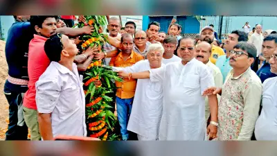 महाराष्ट्र के धम्मगिरि मंदिर की तर्ज पर बनेगा पंडाल