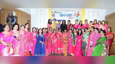 सावन के गीतों पर खूब थिरके रोटेरियन