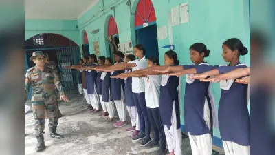 पार्वती मंडल उवि हरदा में 45 एनसीसी कैडेट्स का हुआ चयन