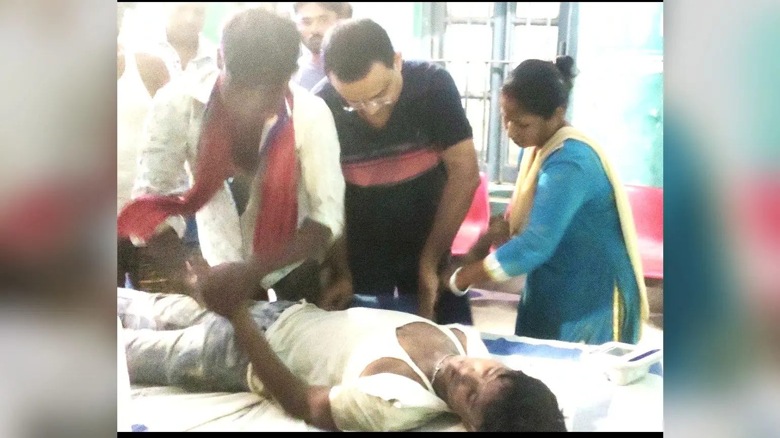 करेंट लगने से युवक की स्थिति नाजुक