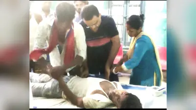 करेंट लगने से युवक की स्थिति नाजुक