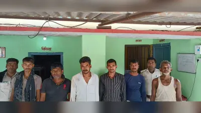 जमीन विवाद में मारपीट, छह गिरफ्तार