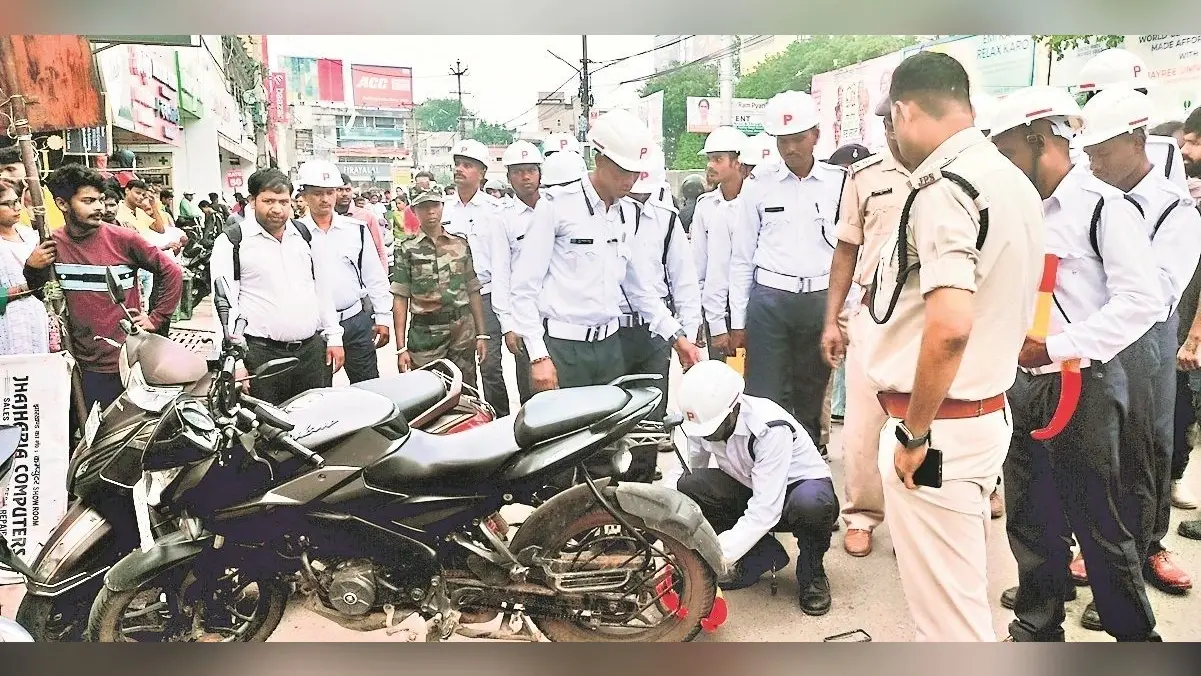 Ranchi News : राजधानी में हटाया गया अतिक्रमण, अपर बाजार में मची अफरा-तफरी,