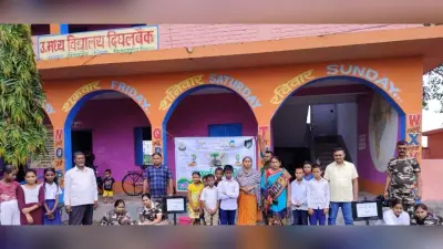 एसएबी के जवानों ने उमिव दिघलबैंक में किया पौधरोपण