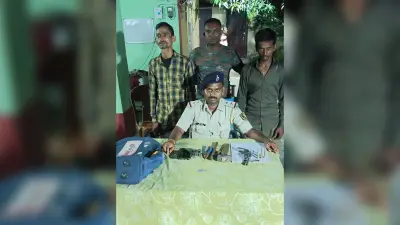 अपराध की योजना बना रहे दो अपराधी हथियार के साथ गिरफ्तार