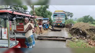 Bihar news: सड़क जाम हटाने गयी पुलिस पर हमला, आरोपितों पर प्राथमिकी दर्ज