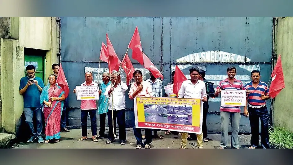 माकपा ने की सीएसआर फंड से सड़क व ड्रेन निर्माण की मांग