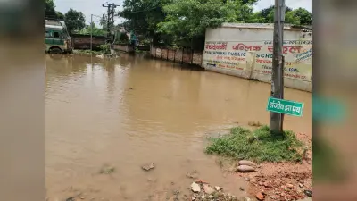 कैसे निकलेगा पानी, नाले की नहीं है कनेक्टिविटी