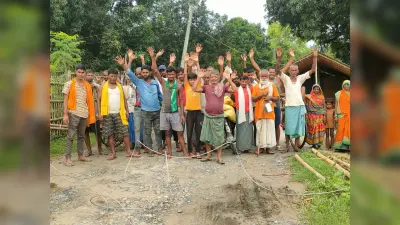 सुगमा में देर रात्रि बिजली के तार टूटने से बाल-बाल बचे ग्रामीण