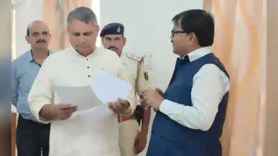 जदयू के पूर्व विधायक मिले जल संसाधान मंत्री से बांधों का एलाइनमेंट ठीक करने की मांग
