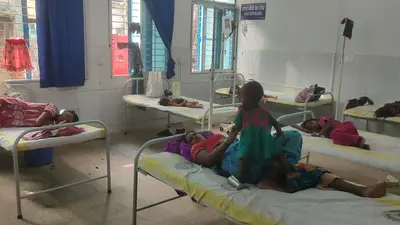 Jamui News : डायरिया मरीजों से पटा सदर अस्पताल का इमरजेंसी वार्ड
