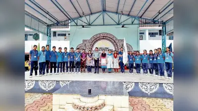 केवि आसनसोल में विद्यार्थी परिषद का अलंकरण समारोह