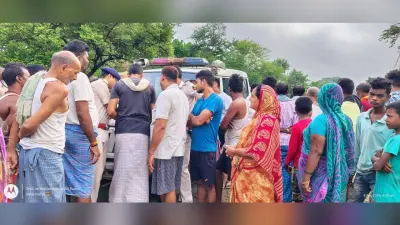 ट्रक के धक्के से महिला की मौत