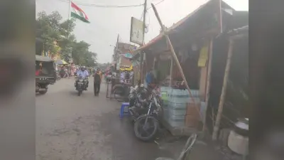 फिर से दरभंगा जंक्शन के समीप काबिज हो रहे अतिक्रमणकारी