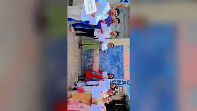प्लस टू उवि गलगलिया में मनाया गया पृथ्वी दिवस, छात्र-छात्राओं व शिक्षकों को दिलायी शपथ