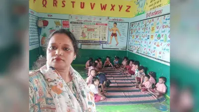 आंगनबाड़ी केंद्र पर बच्चों को स्वच्छ वातावरण उपलब्ध कराएं