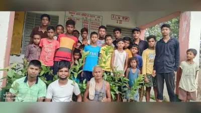 जय श्री राम युवा एकता ग्रुप ने लगाये 101 पौधे