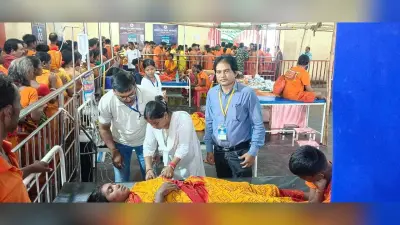 श्रावणी मेला के शिविरों में अबतक 1.34 लाख कांवरियों का हुआ इलाज