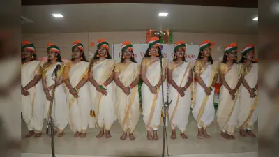 कैंपस : पटना वीमेंस कॉलेज में हुई देशभक्ति गीत प्रतियोगिता