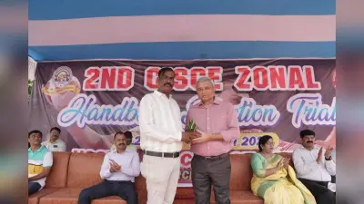 चर्च स्कूल में सीआइएससीइ जोनल हैंडबॉल टीम का ट्रायल शुरू