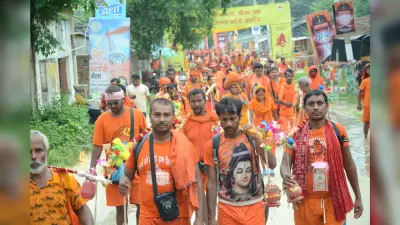 1.58 लाख कांवरियों ने चढ़ाया जल, बाह्य अरघा से मिल रही राहत