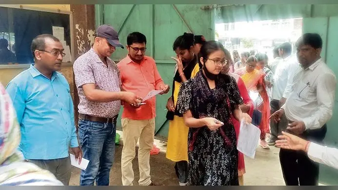 वीकेएसयू के इतिहास में पहली बार हुई पीजी प्रवेश परीक्षा