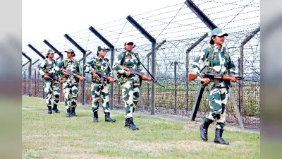 सुरक्षा की बागडोर संभालने में बीएसएफ की महिला प्रहरी भी पीछे नहीं