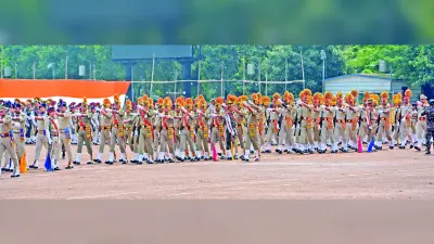 Ranchi news : स्वतंत्रता दिवस समारोह को लेकर हुआ फुल ड्रेस रिहर्सल