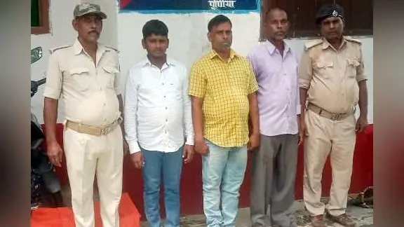 तीन वारंटी को रघुवंशनगर पुलिस ने भेजा जेल