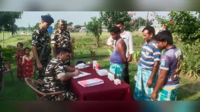 एसएसबी ने आयोजित किया निशुल्क स्वास्थ्य जांच शिविर