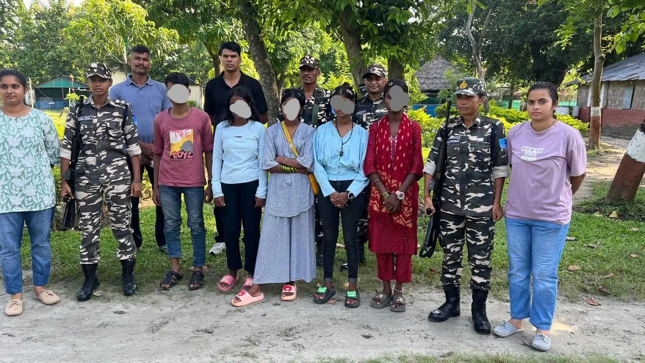 मानव तस्कर रोधी इकाई ने चार नाबालिगों को तस्कर से कराया मुक्त