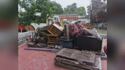 हत्या मामले में मेयर पति के घर की हुई कुर्की