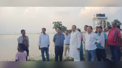 विधायक ने बाढ़ प्रभावित क्षेत्रों का लिया जायजा, क्षतिग्रस्त फसल का मुआवजा दिलाने का दिया आश्वासन