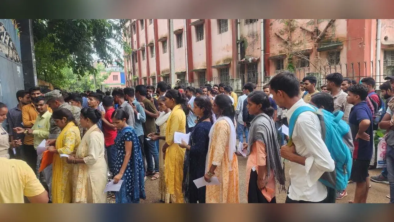 सिपाही भर्ती परीक्षा में 3153 परीक्षार्थी रहे अनुपस्थित