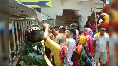 दोपहर बाद से शुरू हो जायेगी बाबा की स्पर्श पूजा