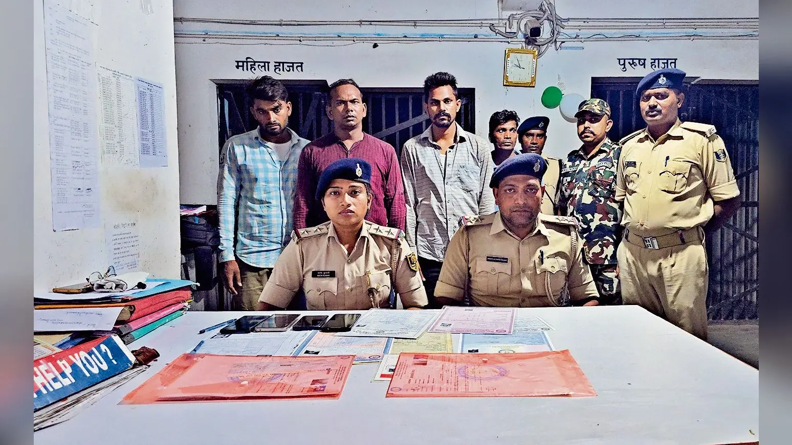 सिपाही भर्ती परीक्षा : जेल भेजे गये सीपीओ समेत सॉल्वर गैंग के चार सदस्य, खुले कई राज