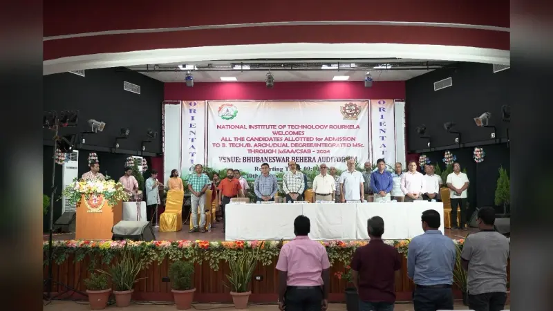 एनआइटी का अभिमुखीकरण कार्यक्रम : शैक्षणिक नियमों व सुविधाओं से अवगत हुए छात्र-छात्राएं