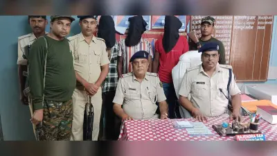 मारपीट व छिनतई मामले में तीन गिरफ्तार, जेल