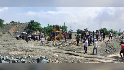 पत्थर खनन पट्टा की स्वीकृति को ले आयोजित ग्रामसभा में ग्रामीणों का विरोध, प्रस्ताव अस्वीकृत