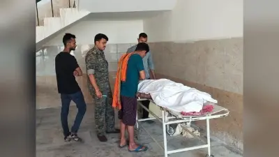 सड़क हादसे में बाइक सवार युवक की मौत, दूसरा घायल
