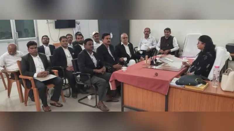 लोक अदालत की तैयारी को लेकर बैठक