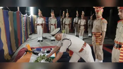 आंखें नम कर गया देश का वीर रक्षक जिगर: तिरंगे में लिपटे एसएसबी के श्वान को मिली गर्व भरी अंतिम विदाई